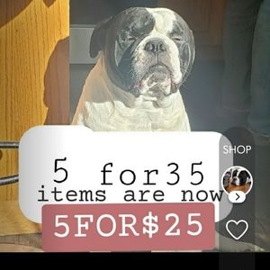 $25+9.99 SALE❗❗5 for 25